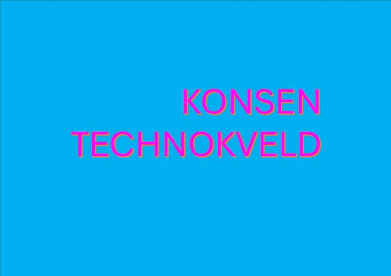 Plakat for Konsen Technokveld 